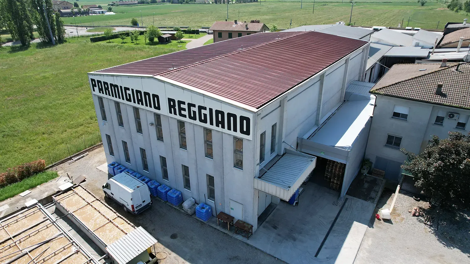 Prefabbricato in cemento per caseificio Reggio Emilia